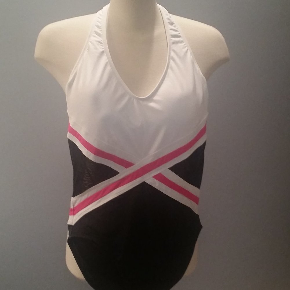 Anne Cole halter one piece swimsuit NWT